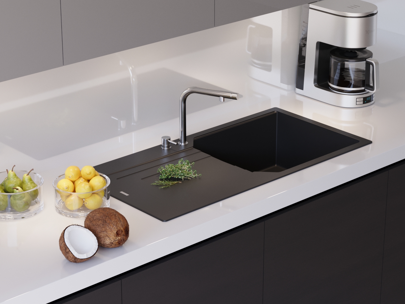 Giza Granit Eviye,www.blackstoneeviye.com
