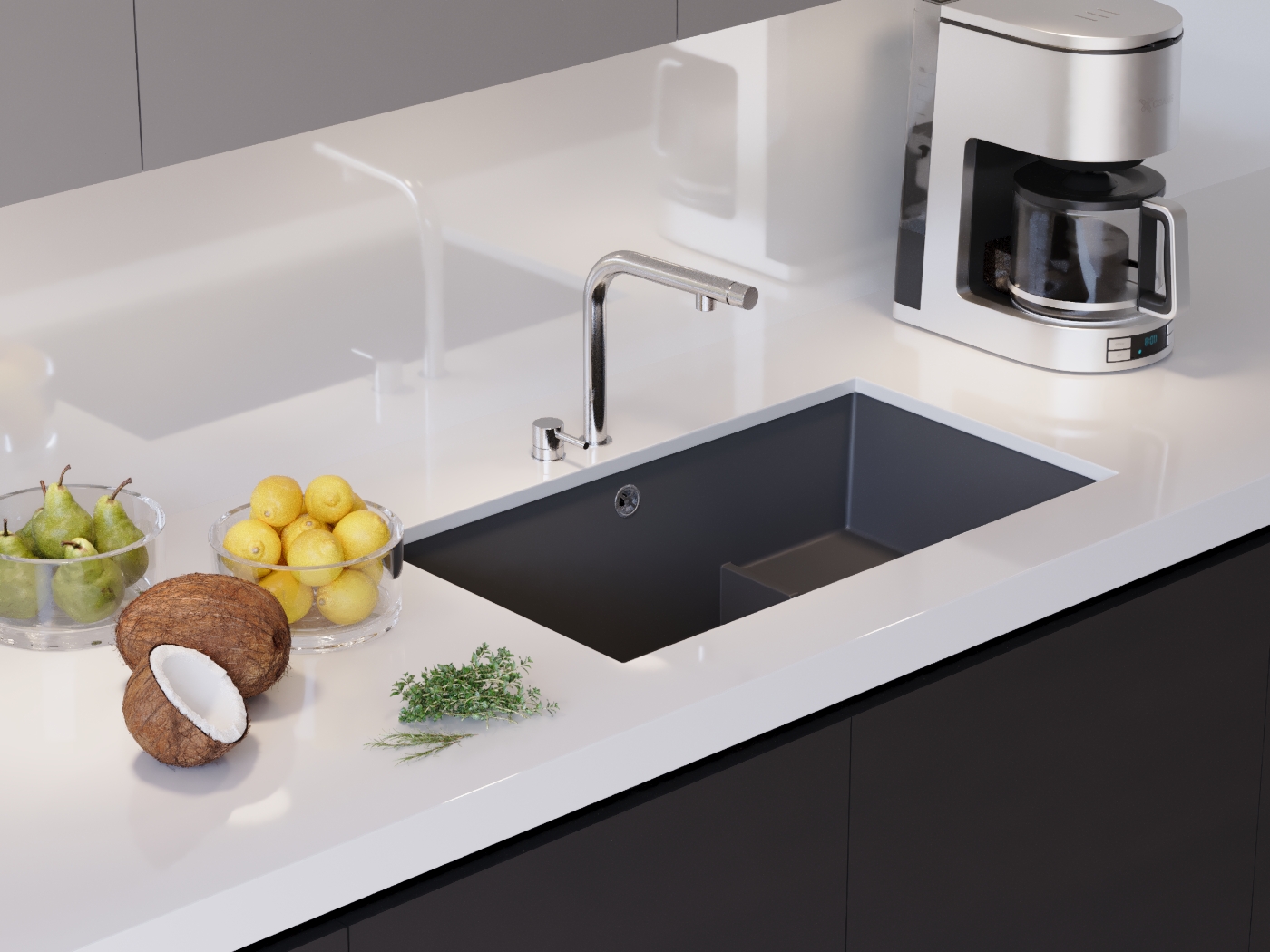 Perre Granit Eviye,www.blackstoneeviye.com